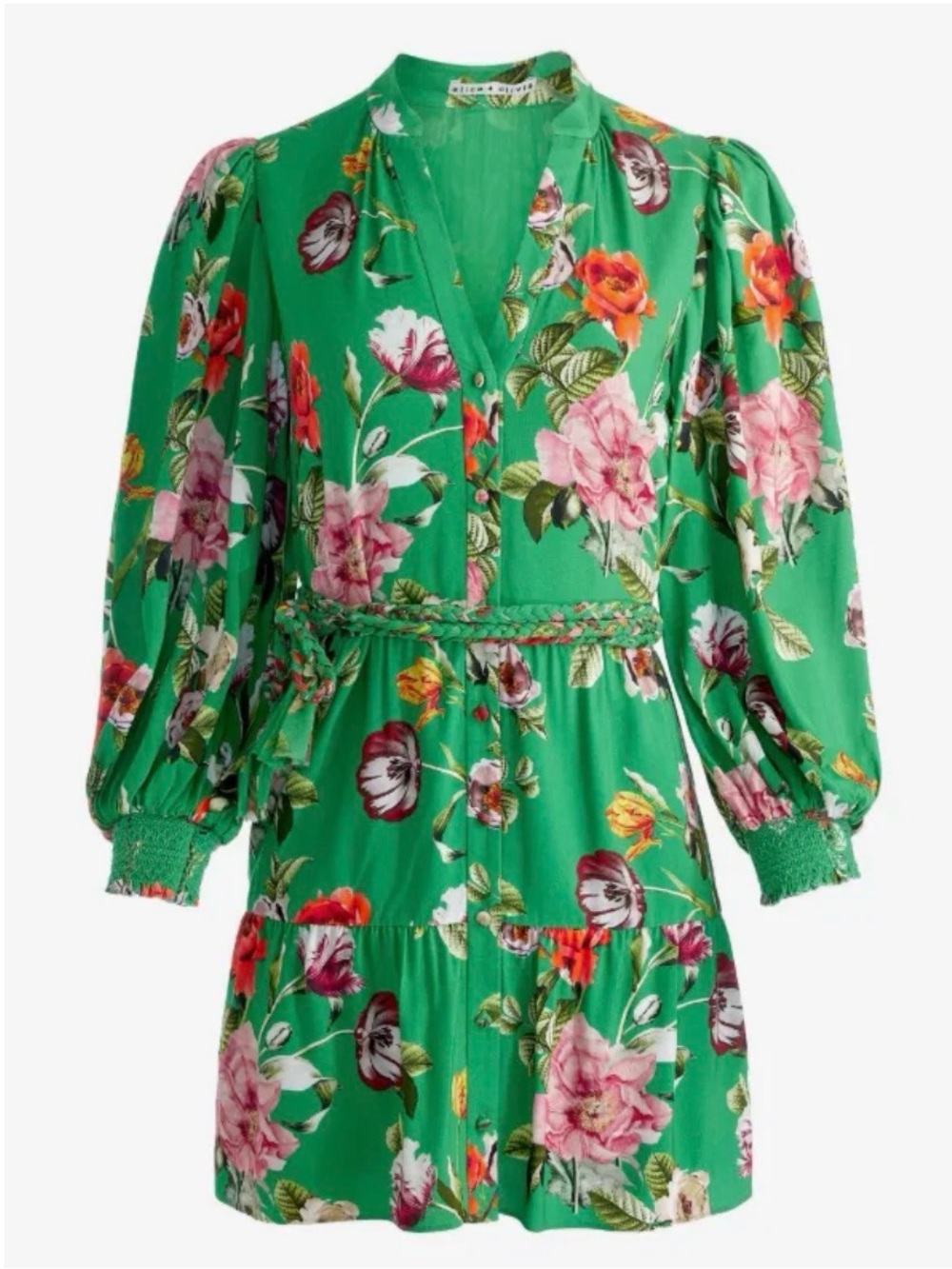 NWT Alice and Olivia Antonette Mini Dress